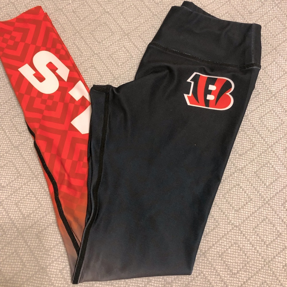 NFL gear- Bengals leggings